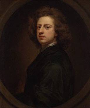 Self Portrait at 39 years old (Godfrey Kneller)  (1646-1723)   Location TBD