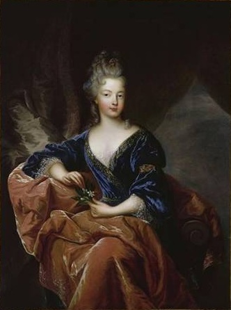  Françoise Marie de Bourbon, ca. 1692 (François de Troy) (1645-1730)  Musée National du Château et des Trianons, Versailles 
