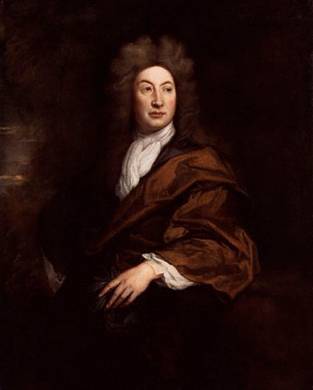 John Dryden, 1693  (Godfrey Kneller) (1646-1723)     National Portrait Gallery, London   NPG 2083      
