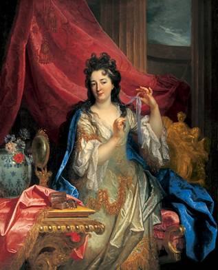 A Woman, 1696  (Nicolas de Largillière) (1656-1746)    St. Louis Art Museum, MO   3:1943
