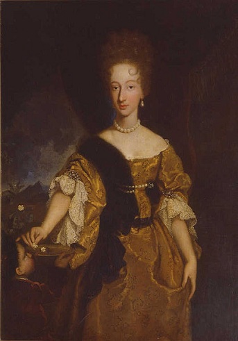 Violante Beatrice of Bavaria, ca. 1699 (Niccoló Cassana)   Museo Stibbert, Firenze  