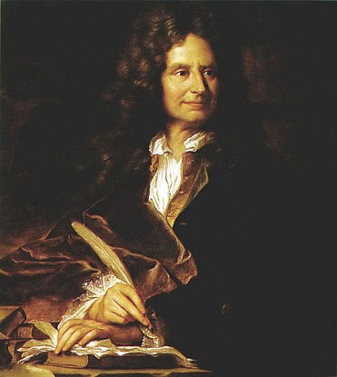 Nicolas Boileau-Despréaux, 1704 (Hyacinthe Rigaud) (1659-1743)    Musée National du Château et des Trianons, Versailles   