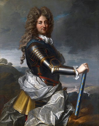 Philippe II, duc de Orléans, ca. 1709 (Jean-Baptiste Santerre) (1658-1717)   Location TBD  