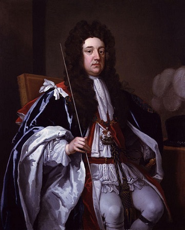 Sidney Godolphin, 1st Earl of Godolphin, ca. 1706 (Sir Godfrey Kneller) (1646-1723)   National Portrait Gallery, London, NPG 5719  