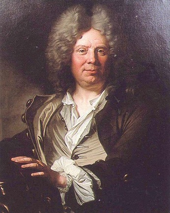 Charles Antoine Coysevox, 1704 (Hyacinthe Rigaud) (1659-1743)   Château de Parentignat, Auvergne  