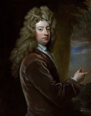 William Congreve, 1709  (Sir Godfrey Kneller) (1646-1723)   National Portrait Gallery, London   NPG3199 