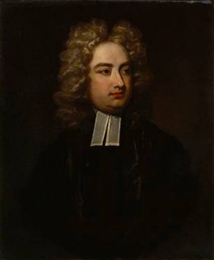 Jonathan Swift, 1710  (Charles Jervas)  (1675-1739)    National Portrait Gallery, London NPG 4407  