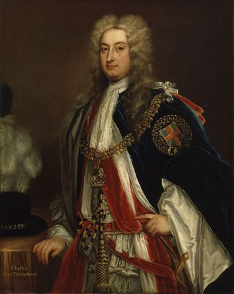Charles Townshend, ca. 1715-1720 (Sir Godfrey Kneller) (1646-1723)    National Portrait Gallery, London  NPG 1755