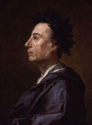 Alexander Pope, ca.  1737 (Jonathan Richardson) (1667-1745)   National Portrait Gallery, London    NPG 1179 