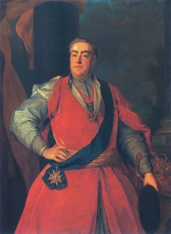 Augustus III of Poland, ca. 1737(Louis de Silvestre) (1675-1760)   Lviv Art Gallery 