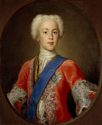Bonnie Prince Charlie, 1732 (Antonio David) (1689-1750)    Scottish National Portrait Gallery, Edinburgh,   PG 887  