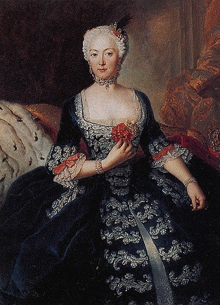 Elisabeth Christine von Braunschweig-Bevern, ca. 1739 (Antoine Pesne) (1683-1757)   Stiftung Preussische Schlösser und Garten Berlin-Brandenburg 