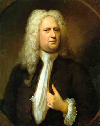 George Friedrich Handel, 1733 (Balthasar Denner) (1685-1749) Location TBD