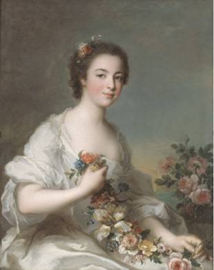A Lady, ca. 1738  (Jean-Marc Nattier) (1685-1766) St. Louis Art Museum, MO    30:1974   