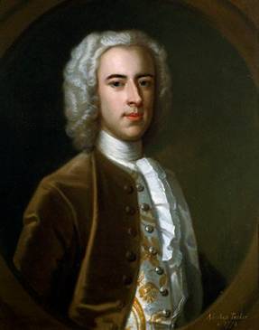 Abraham Tucker, ca. 1739  (Enoch Seeman) (1694-1744) National Portrait Gallery, London    NPG 3942 