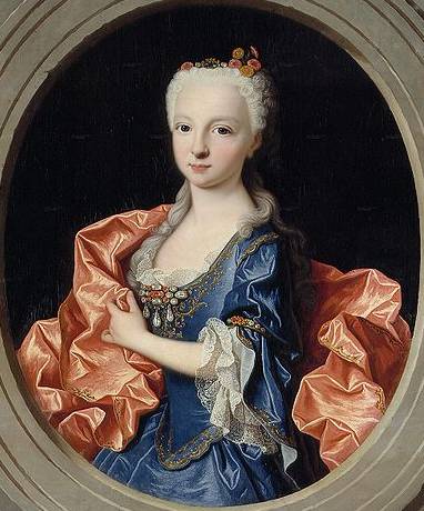 Maria Teresa Antonia Bourbon, ca. 1731  (1674-1735)    Museo Nacional del Prado, Madrid 