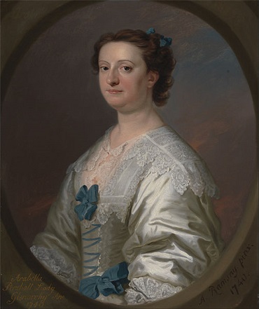 Arabella Pershall,  Lady Glenorchy, 1740  (Allan Ramsay) (1713-1784)  Yale Center for British Art, TMS 995  