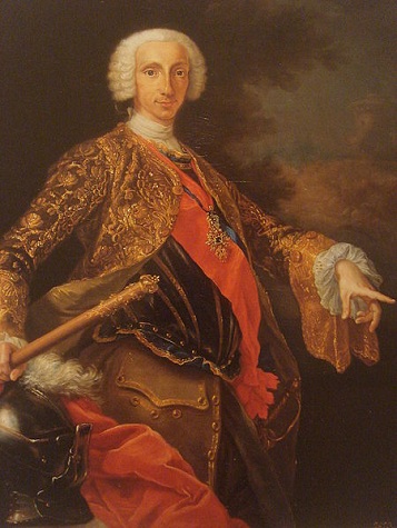 Charles III, future King of Spain, ca. 1745 (Guiseppe Bonito) (1707-1789) Museo Nacional del Prado, Madrid