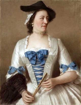 Lady Charles Tyrell, 1746 (Jean-Étienne Liotard) (1702-1789)  Private Collection 