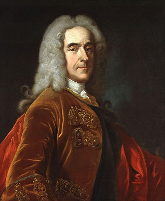Richard Temple, 1st Viscount Cobham, ca. 1740 (Jean-Baptiste Van Loo) (1684-1745)  National Portrait Gallery, London,   NPG 286 
