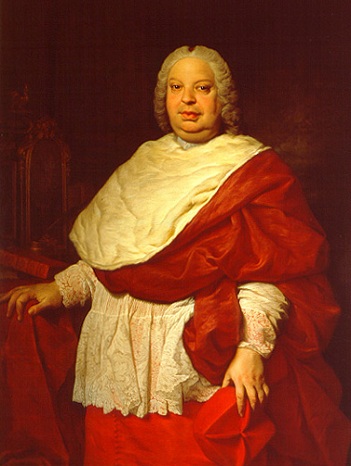 Cardinal Silvio Valenti Gonzaga, ca. 1745 (Pierre Subleyras) (1699-1749)   Galleria Cini, Musei Capitolini, Roma  