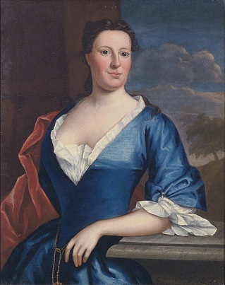 Elizabeth Turbutt, ca. 1746 (Robert Feke) Sothebys Auction House  