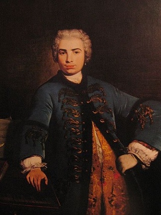 Farinelli, ca. 1740 (Bartolomeo Nazari) (1693-1758)   Museum of Instuments, Royal College of Music, London 
