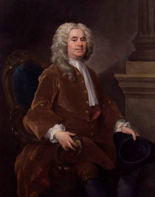 William Jones, ca. 1740  (William Hogarth) (1697-1764)   National Portrait Gallery, London   NPG 5734