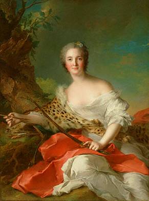 Madame Bonier de la Mosson,  1742  (Jean-Marc Nattier) (1685-1766)    J. Paul Getty Museum, Los Angeles, CA   77.PA.87 