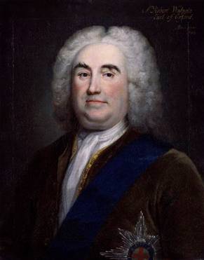 Robert Walpole, 1st Earl of Orford, ca. 1742  (Arthur Pond) (1705-1758)  National Portrait Gallery, London    NPG  6085 