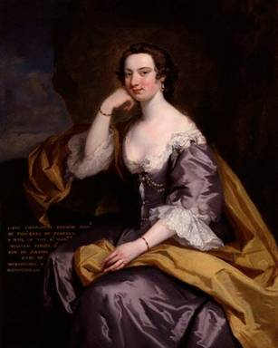 Lady Charlotte Finch (née Fermor), ca. 1744  (John Robinson) (??-??)    National Portrait Gallery, London    NPG 6205 