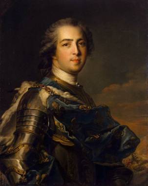 Louis XV, King of France, ca. 1745  (Jean-Marc Nattier) (1685-1766)  State Hermitage Museum, St. Petersburg