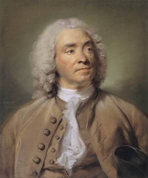Gabriel Huquier, ca. 1747  (Jean-Baptiste Perronneau) (1715-1783)    Musée du Louvre, Paris