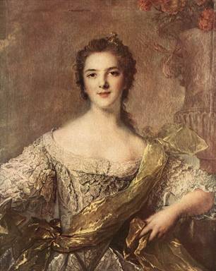 Madame Victoire, ca. 1748 (Jean-Marc Nattier) (1685-1766)    Musée National du Château et des Trianons, Versailles     