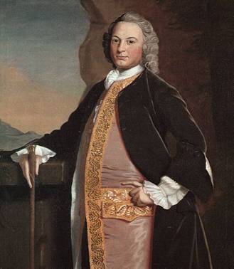 William Bowdoin, ca. 1748  (Robert Feke) (1707-1752)    Location TBD 