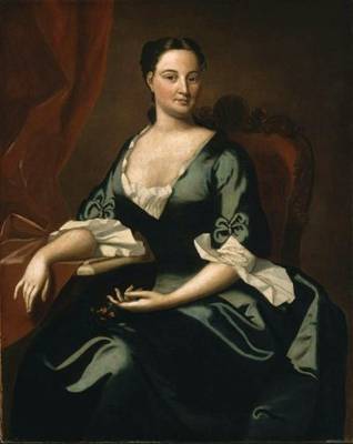 Mary Channing,  ca. 1747-1749 (Robert Feke) (1707-1751)   Museum of Fine Arts, Boston    64.1009 