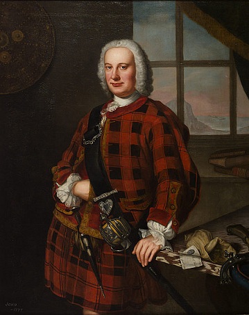 John Campbell, 1749 (William Mosman) (fl. 1727-1777)  Scottish National Portrait Gallery, Edinburgh,   PGL 2311 