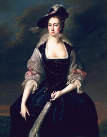 Lady Frances (Finch) Courtenay, ca. 1741 (Thomas Hudson) (1701-1779)    The Huntington, San Marino, CA