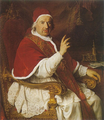 Pope Benedict XIV, ca. 1740 (Pierre Subleyras) (1699-1749)   Musée National du Château et des Trianons, Versailles 