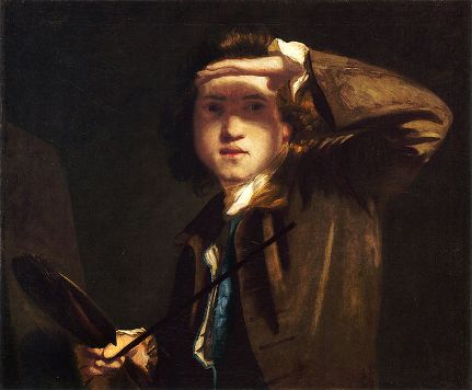 Self-Portrait, ca. 1747-1749 (Sir Joshua Reynolds) (1723-1794)   National Portrait Gallery, London   NPG 41
