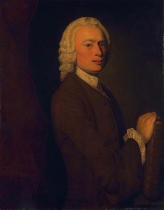 A Man, possibly Lawrence Sterne, ca. 1740 (Unknown Artist)    The Huntington, San Marino, CA 