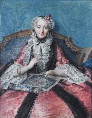 A Lady, 1746  (Charles Antoine Coypel) (1694-1752) Sothebys Old Masters Sale    June 23rd 2011 Lot 55