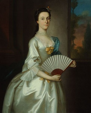 Abigail Chesebrough, Mrs. Alexander Grant, 1754 (Joseph Blackburn) (ca. 1730-1778)   The Art Institute of Chicago, IL,  1984.725 