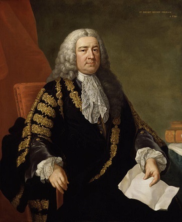 Henry Pelham, ca. 1752 (John Shackleton) (??-1767)  National Portrait Gallery, London, NPG 871 