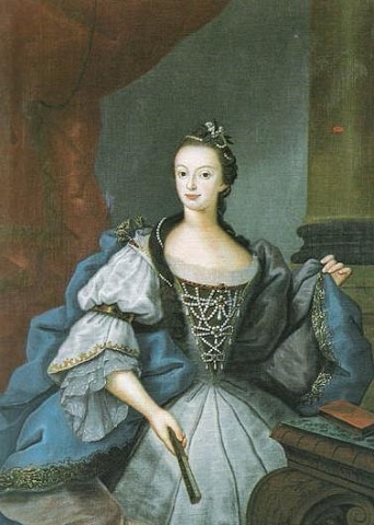 Maria I of Portugal, 1753 (Vieira Lusitano) (1699-1783)   Palácio Nacional de Queluz, Distrito de Lisboa  