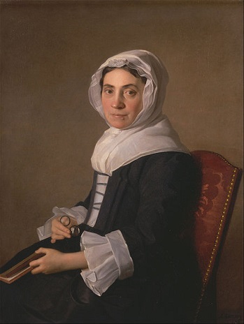 Mary Adam, 1754 (Allan Ramsay) (1713-1784)  Yale Center for British Art, New Haven, CT,  TMS 997   