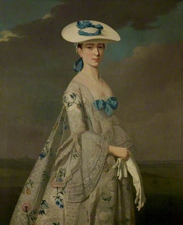 Eleanor Frances Dixie, ca. 1753 (attributed to Henry Pickering)  (ca. 1720-1771)   Nottingham Castle Museum and Art Gallery 