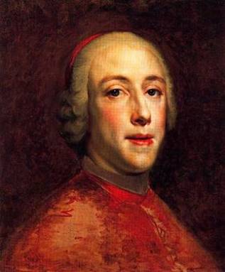 Henry Benedict Marie Clement Edward Stuart, Cardinal York, 1756  (Anton Raphael Mengs) (1728-1779) Musée Fabre, Montpellier