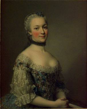 Countess Mniszech, ca. 1752 (Alexander Roslin) (1718-1793) Location TBD
