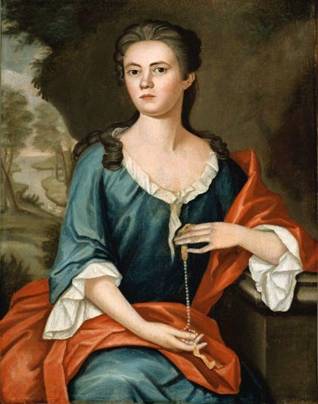 Mrs. Joseph Mann (Bethia Torrey),  1753  (John Singleton Copley) (1738-1815)  Museum of Fine Arts, Boston    43.1353 